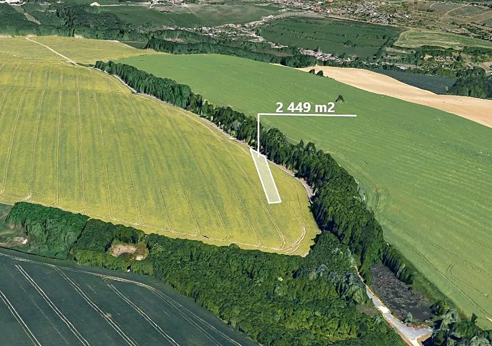 Prodej podílu 1/4 pole 612 m²