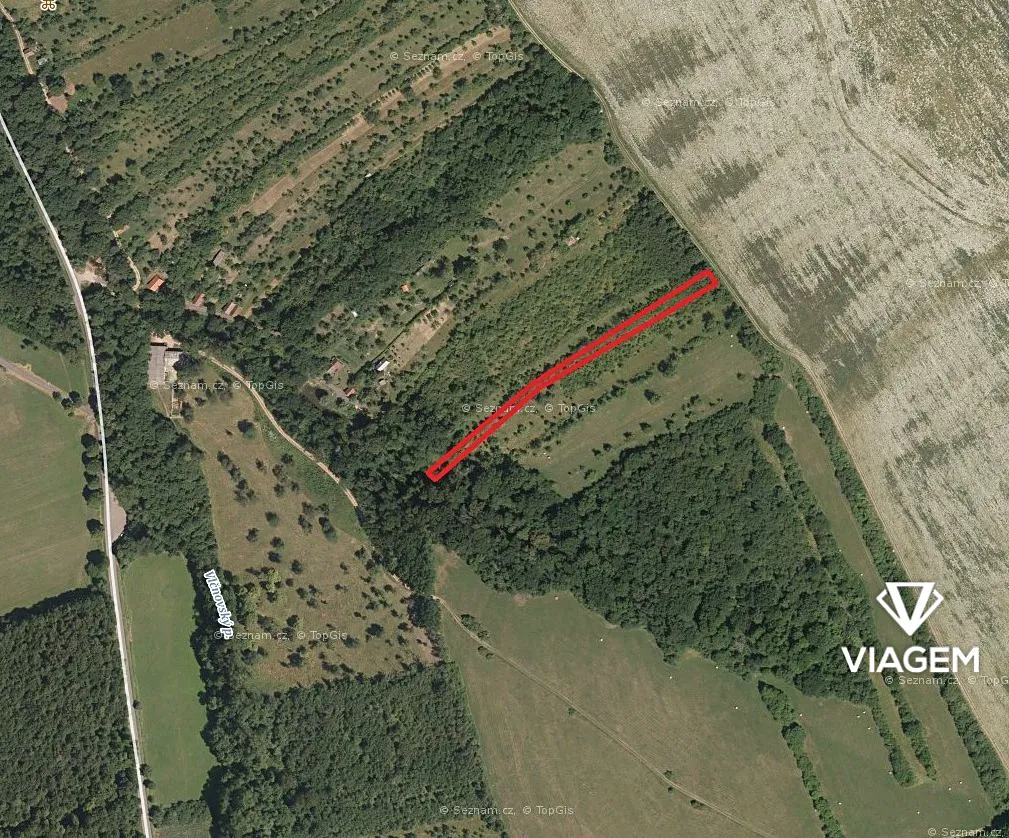 Prodej podílu 1/3 zahrady 613 m²