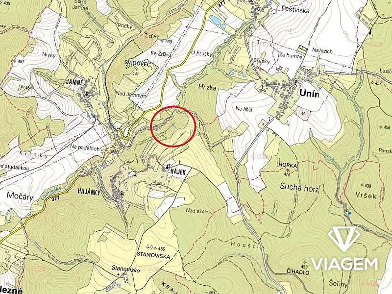 Prodej pole 397 m², Tišnov – náhled fotky 3