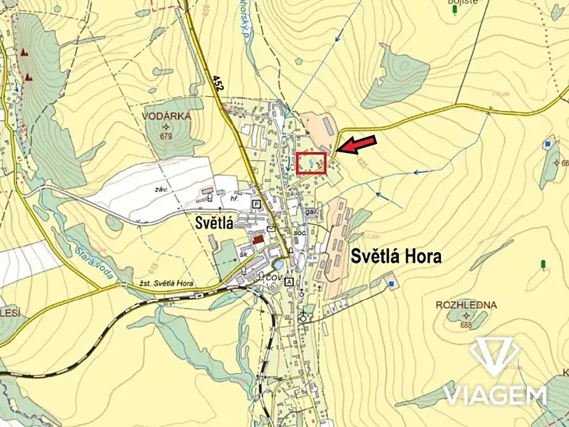 Prodej zahrady 454 m², Andělská Hora – náhled fotky 3