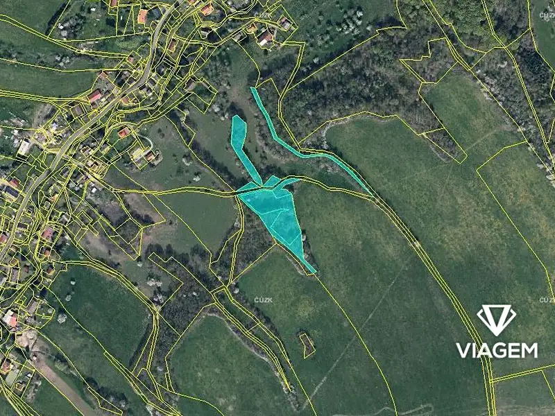 Prodej lesa 6752 m², Valkeřice – náhled fotky 3