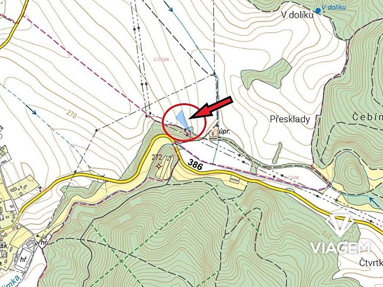 Prodej pozemku, 967 m² (3 z 4)