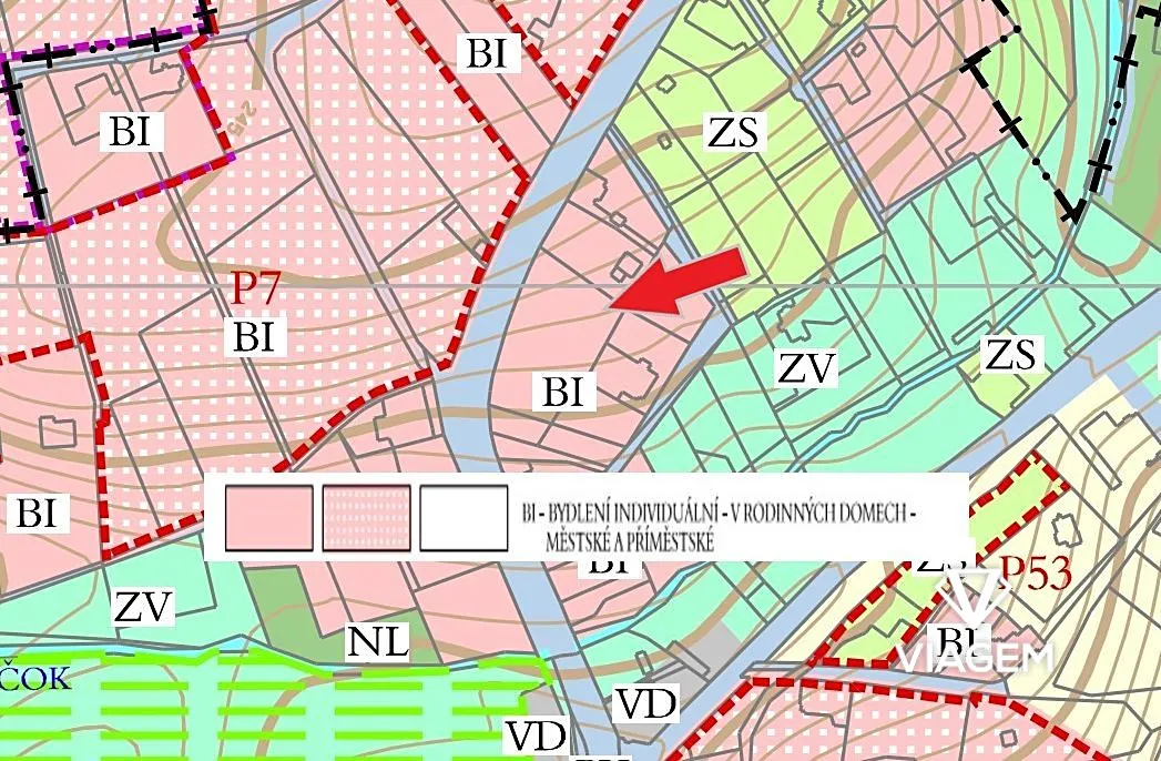Prodej stavebního pozemku 2187 m²