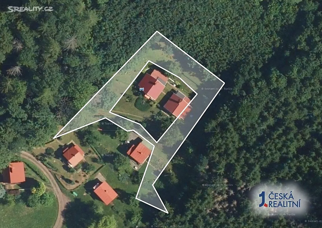 Prodej zahrady 1136 m² – pohled 2