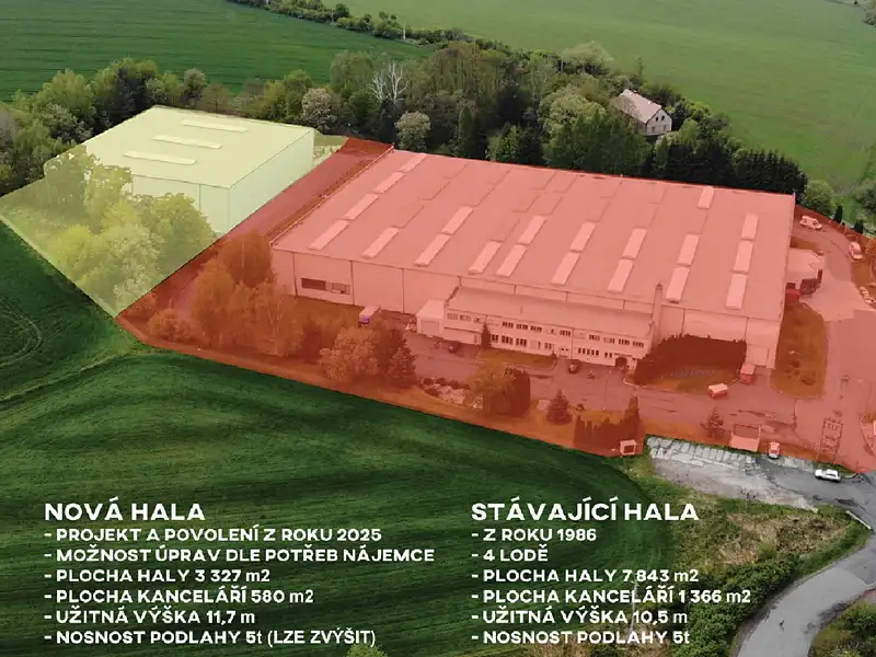 Prodej skladového prostoru 7843 m², Nové Strašecí – náhled fotky 2