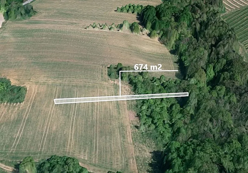 Prodej pole 674 m²