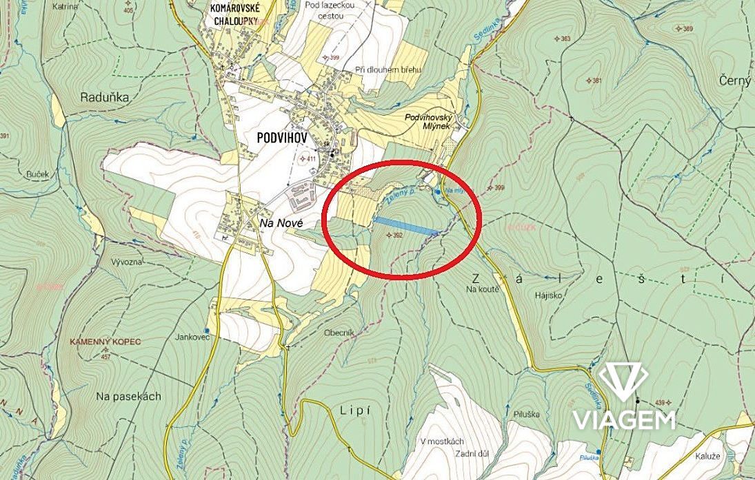Prodej lesa 15606 m², Opava – fotka 1 z 3