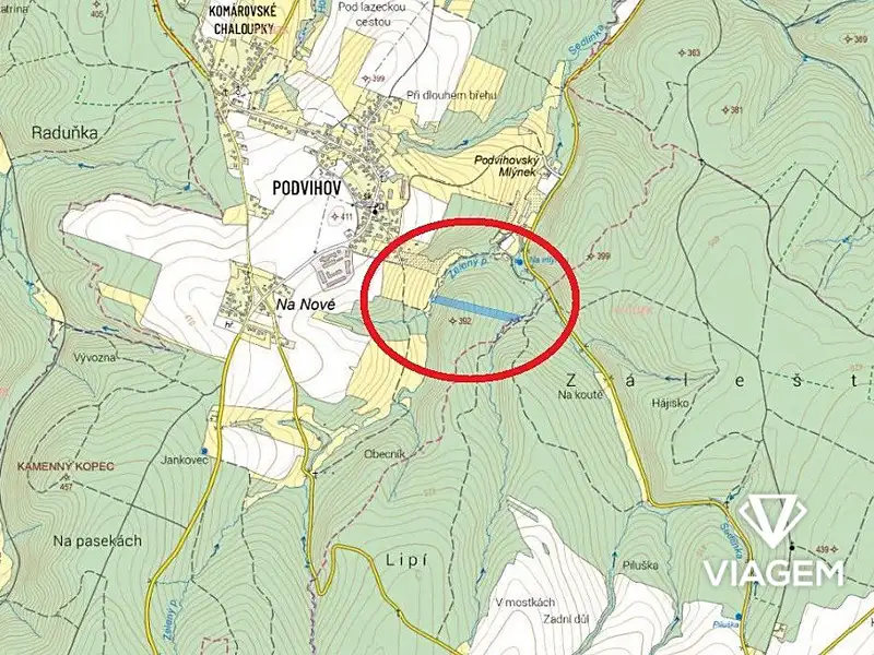 Prodej lesa 15606 m², Opava – náhled fotky 1
