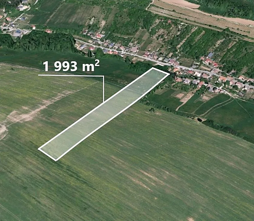 Prodej podílu 1/4 pole 498 m²