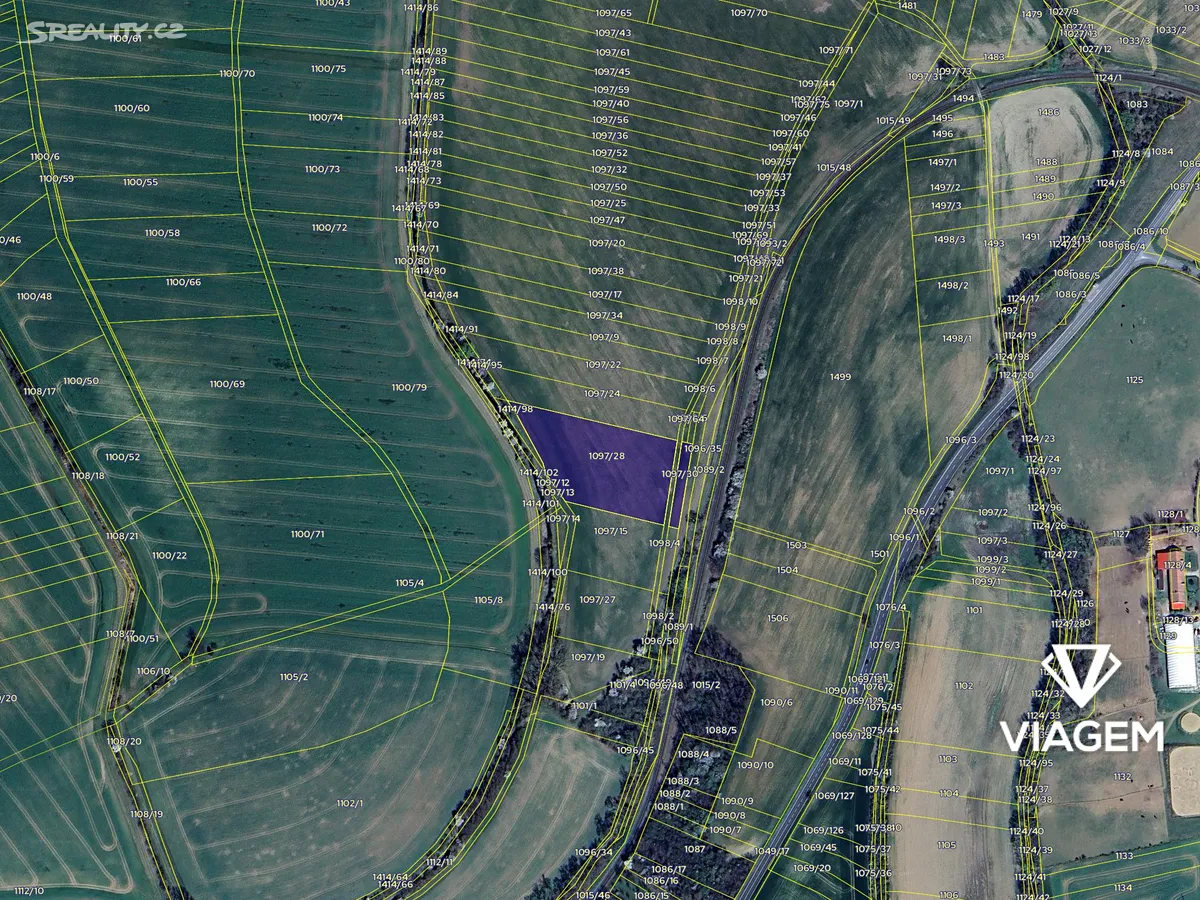 Prodej podílu 1/6 pole 1381 m² – pohled 4