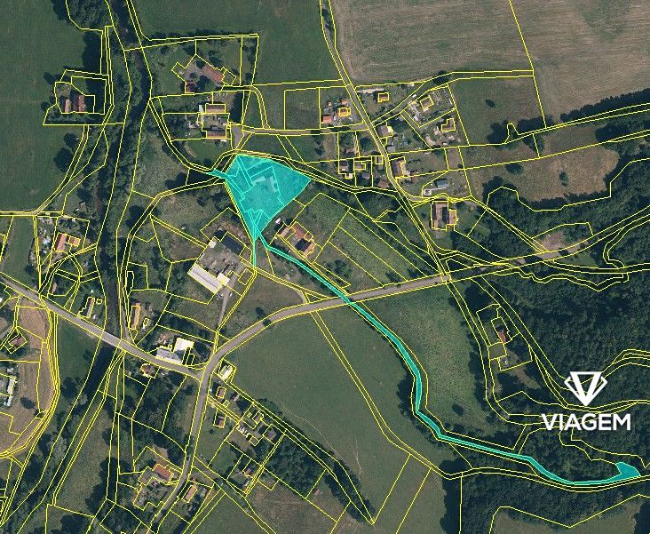 Prodej stavebního pozemku 5408 m² – fotografie 3