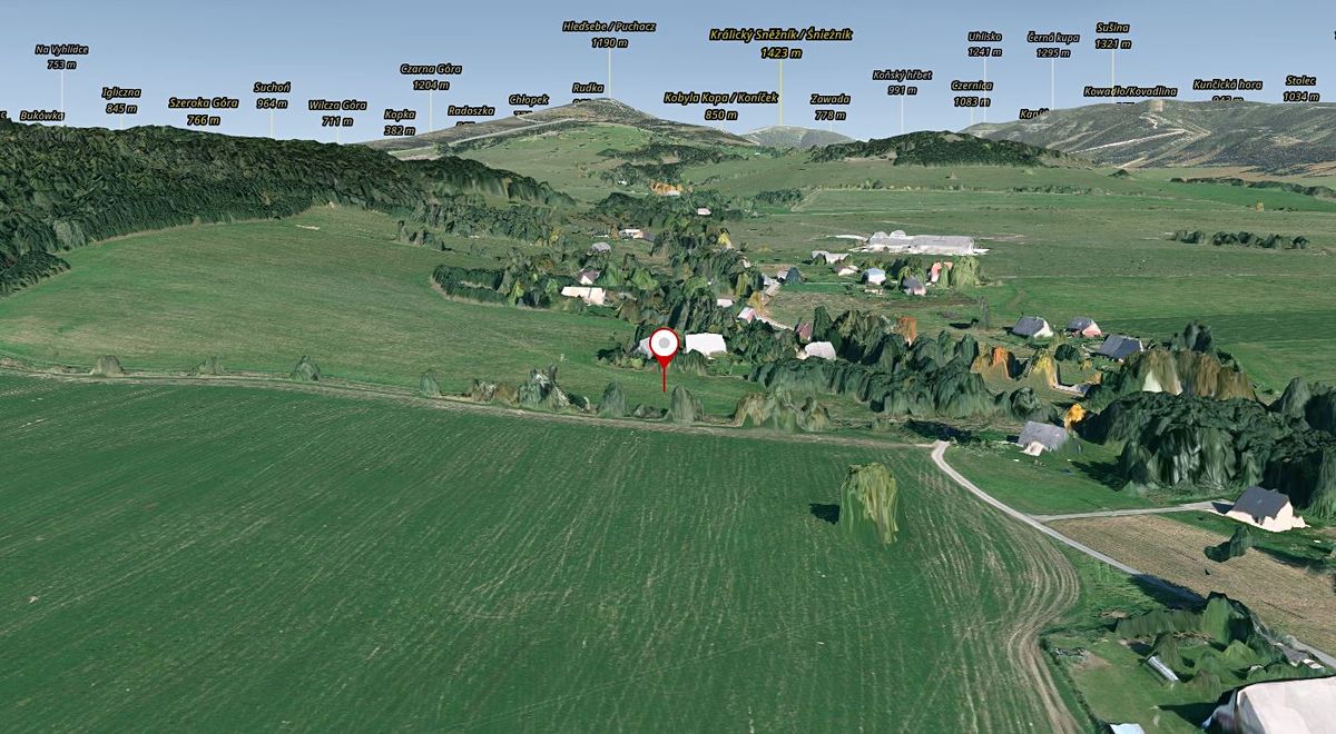 Prodej louky 3585 m²