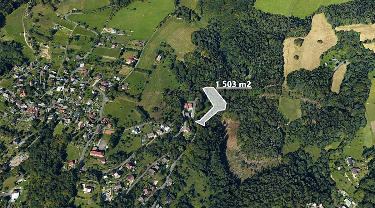 Prodej pole 1503 m² – fotografie 2