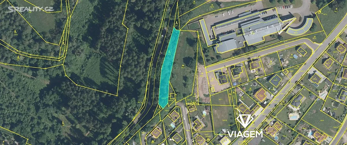 Prodej lesa 1467 m², Semily