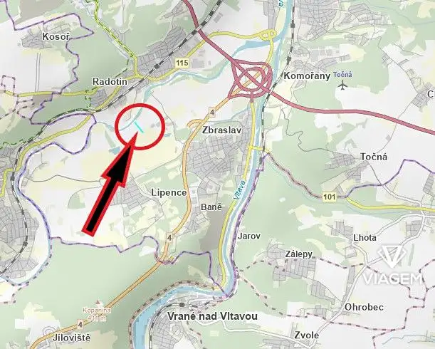 Prodej pole 6764 m², Praha – náhled fotky 3