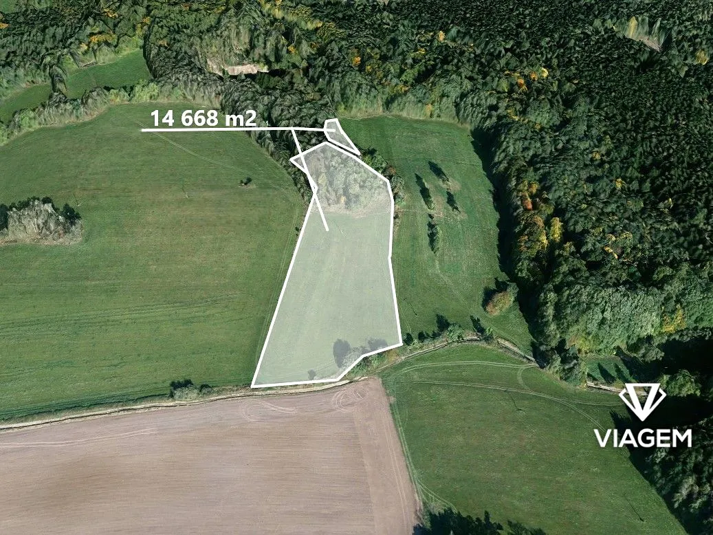 Prodej podílu 1/12 pole 1222 m²