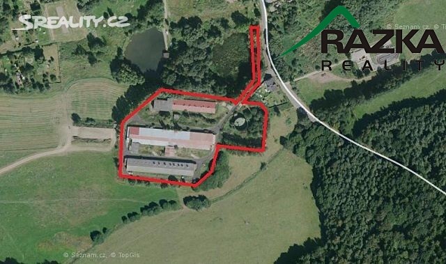 Prodej zemědělského objektu 5 633 m², okres Tachov