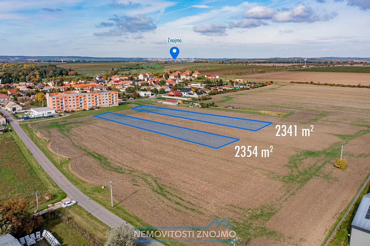 Prodej stavebního pozemku 4695 m²