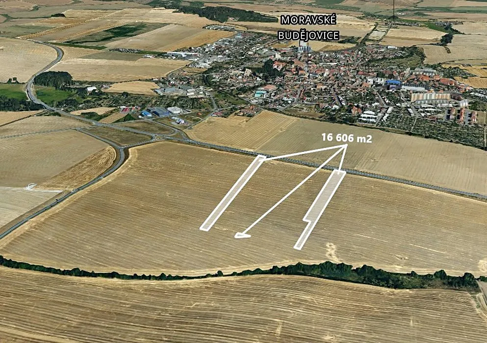 Prodej podílu 1/5 pole 3321 m²