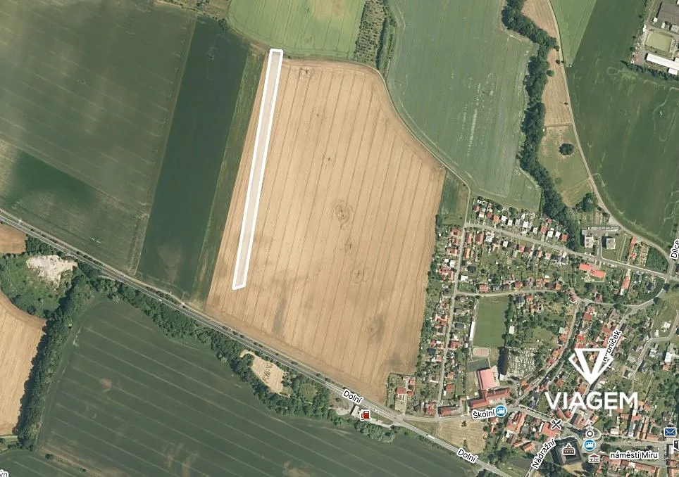 Prodej podílu 1/5 pole 1728 m²