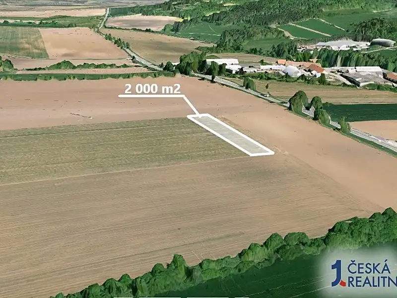 Prodej pole 2000 m², Bořitov – náhled fotky 2
