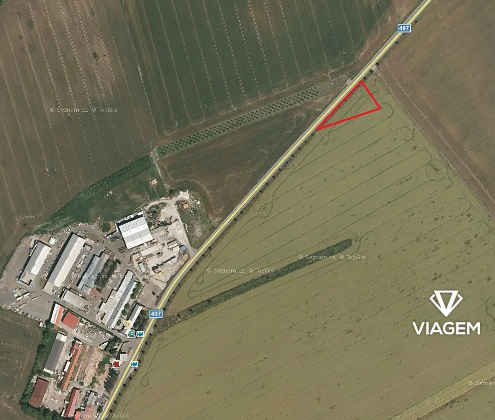Prodej podílu 1/2 pole 1536 m²
