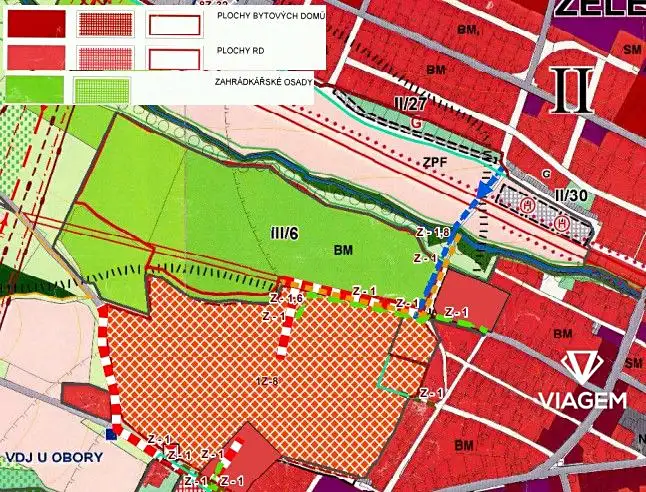 Prodej zahrady 850 m², Děčín – náhled fotky 2