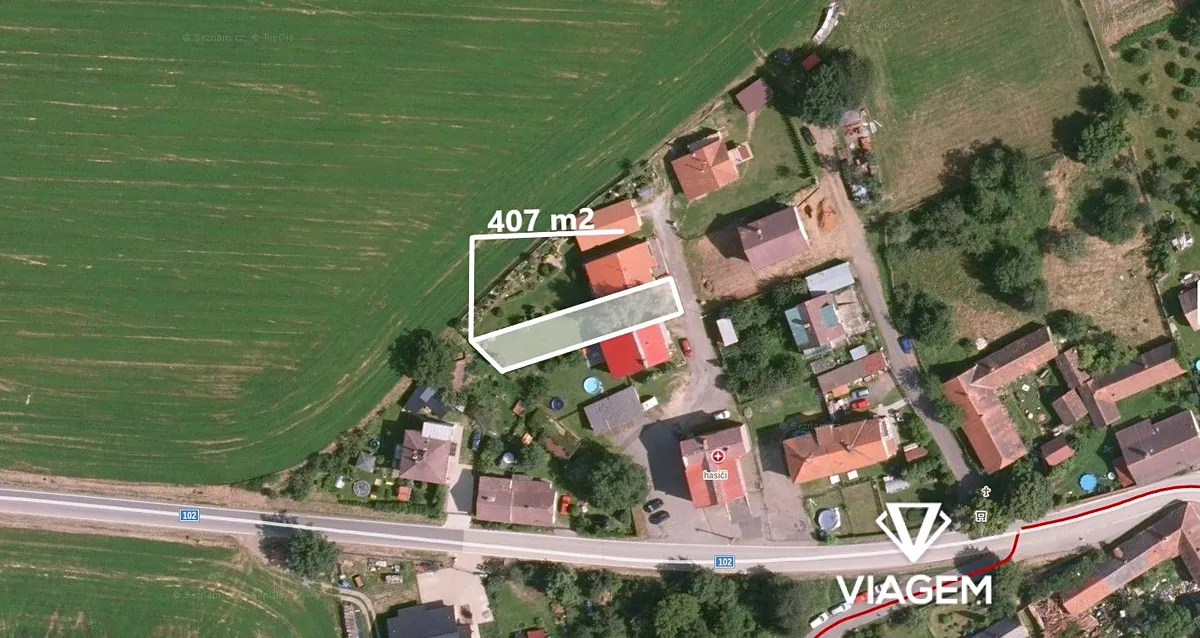 Prodej stavebního pozemku 407 m²