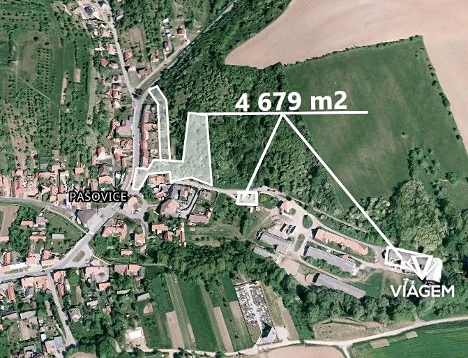 Prodej podílu 13/63 zahrady 965 m²