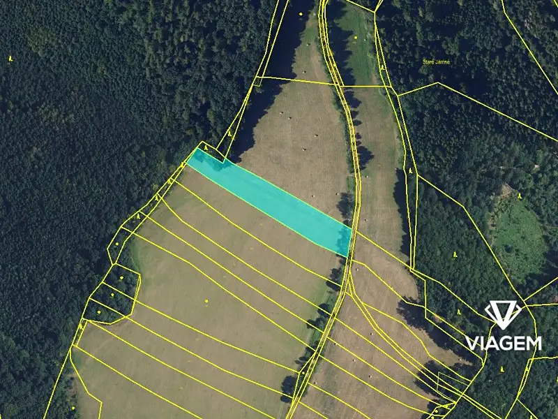 Prodej pole 4328 m², Tišnov – náhled fotky 3
