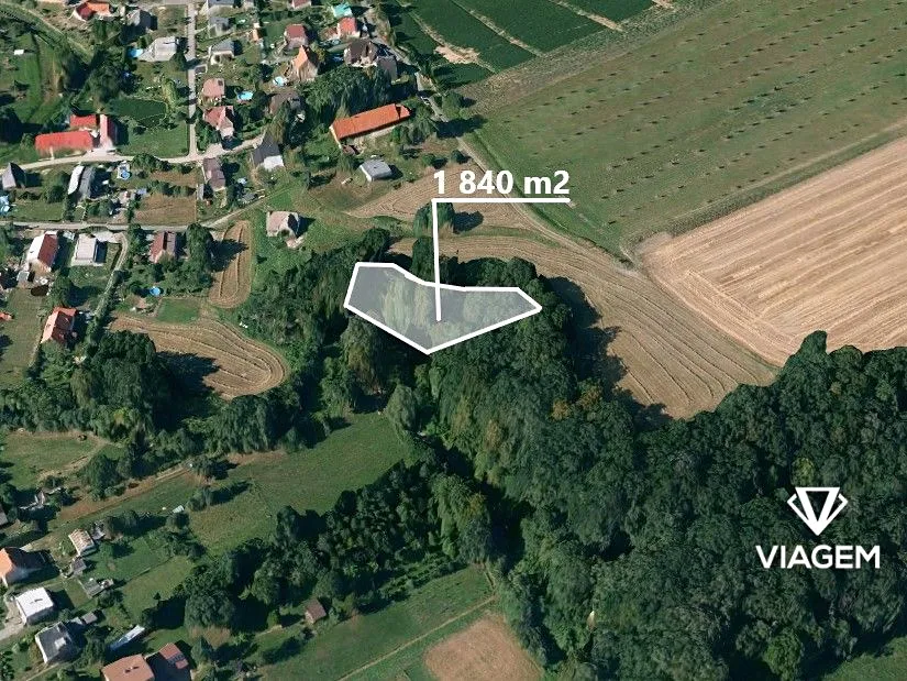 Prodej lesa 1840 m²