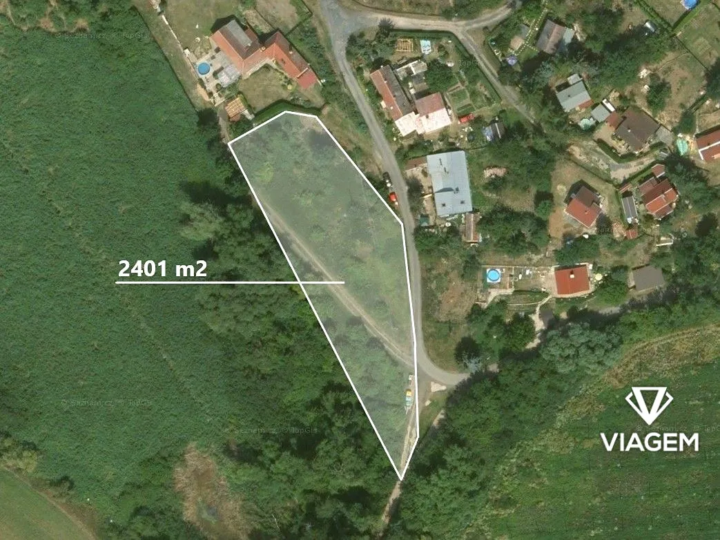 Prodej stavebního pozemku 2401 m²