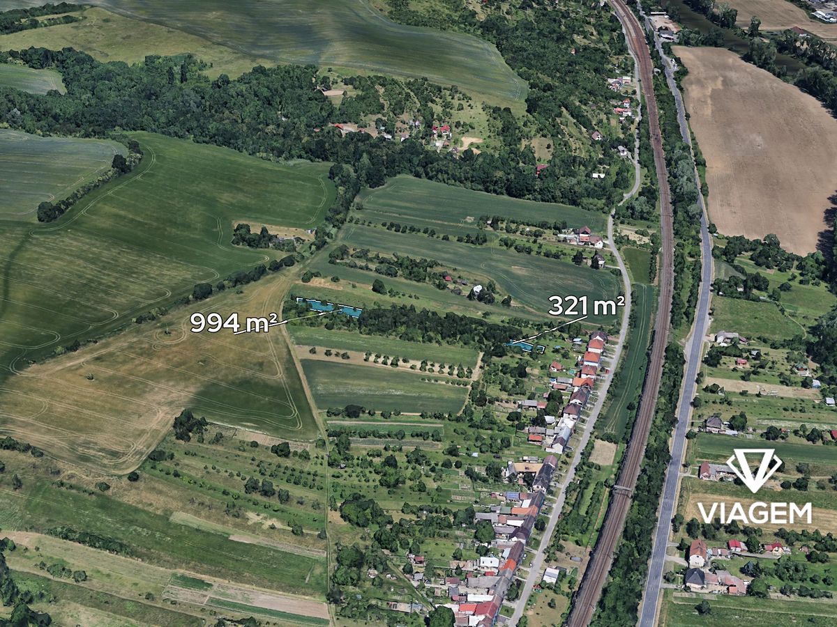 Prodej zahrady 1315 m², Spytihněv – fotka 1 z 3