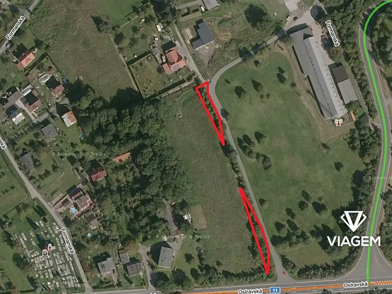 Prodej pole 945 m², Český Těšín – náhled fotky 1