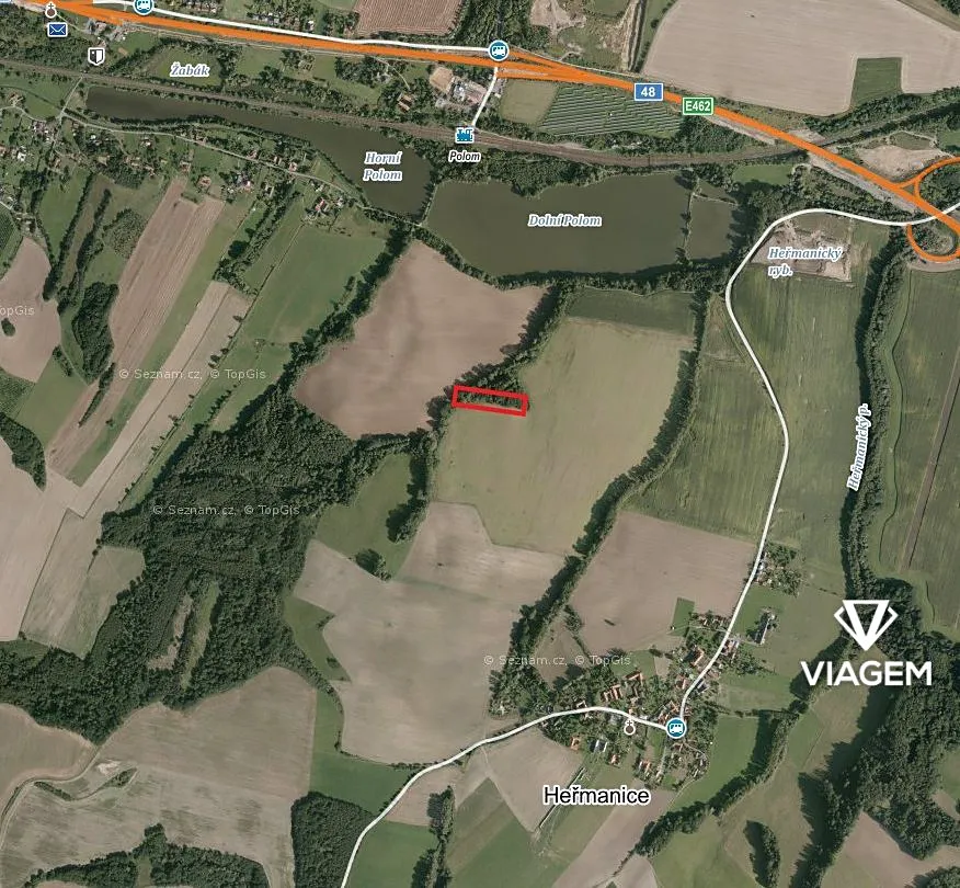 Prodej lesa 4723 m²