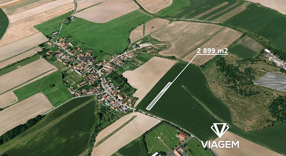 Prodej stavebního pozemku 2899 m², Přeštice – fotka 1 z 3