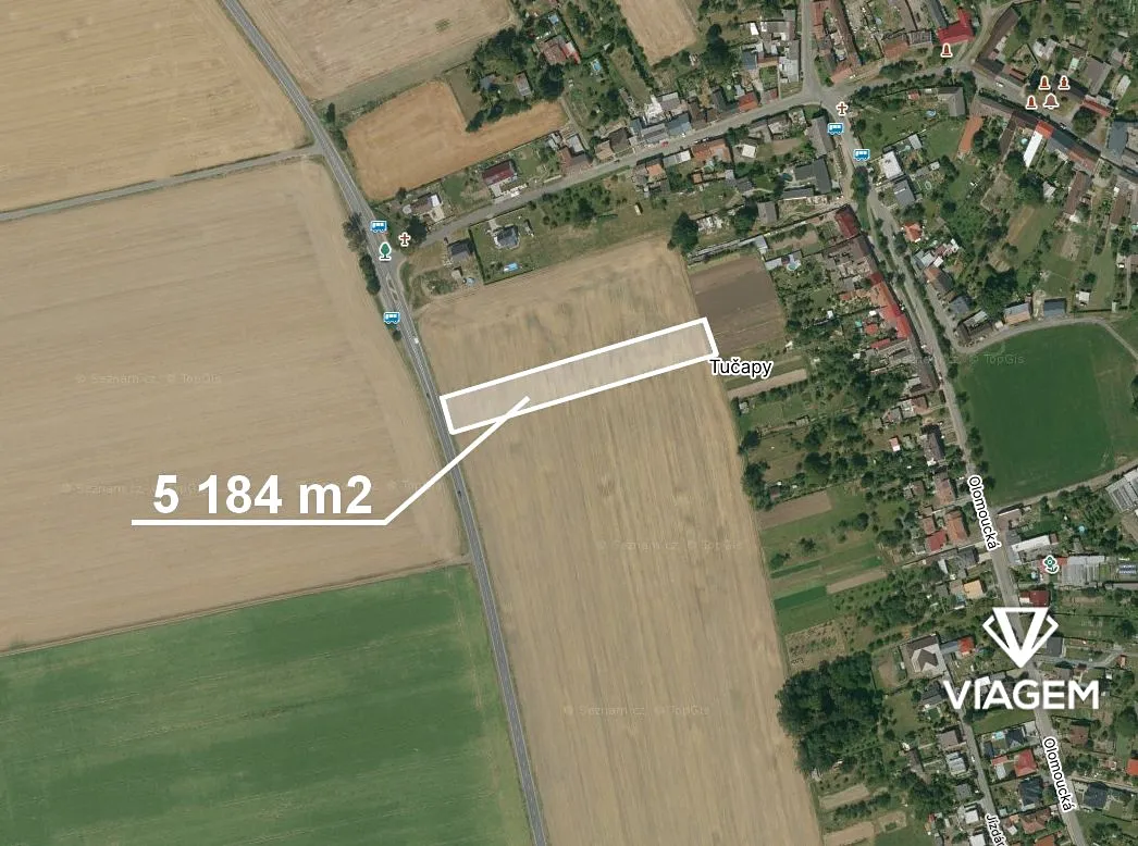Prodej stavebního pozemku 5184 m²
