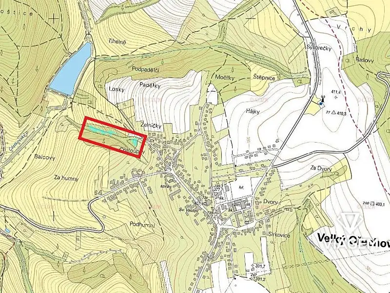 Prodej lesa 2756 m², Velký Ořechov – náhled fotky 3
