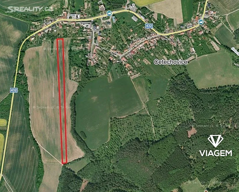 Prodej podílu 17/36 pole 4266 m² - View 2