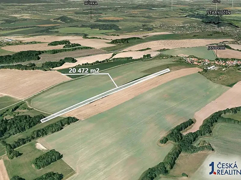 Prodej pole 20472 m², Starý Jičín – náhled fotky 2