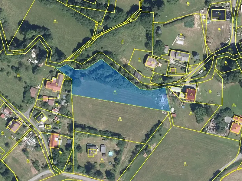 Prodej zahrady 3274 m², Podmoklany – náhled fotky 2