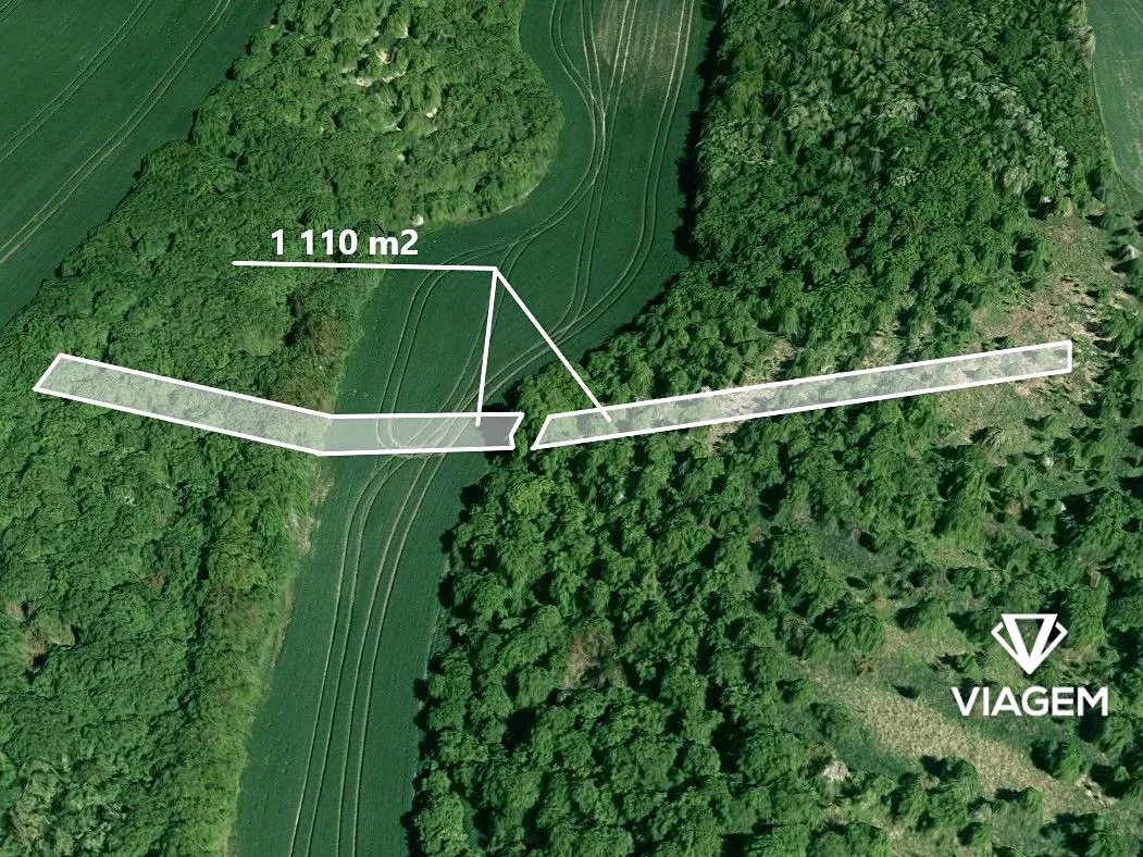 Prodej pole 1110 m²