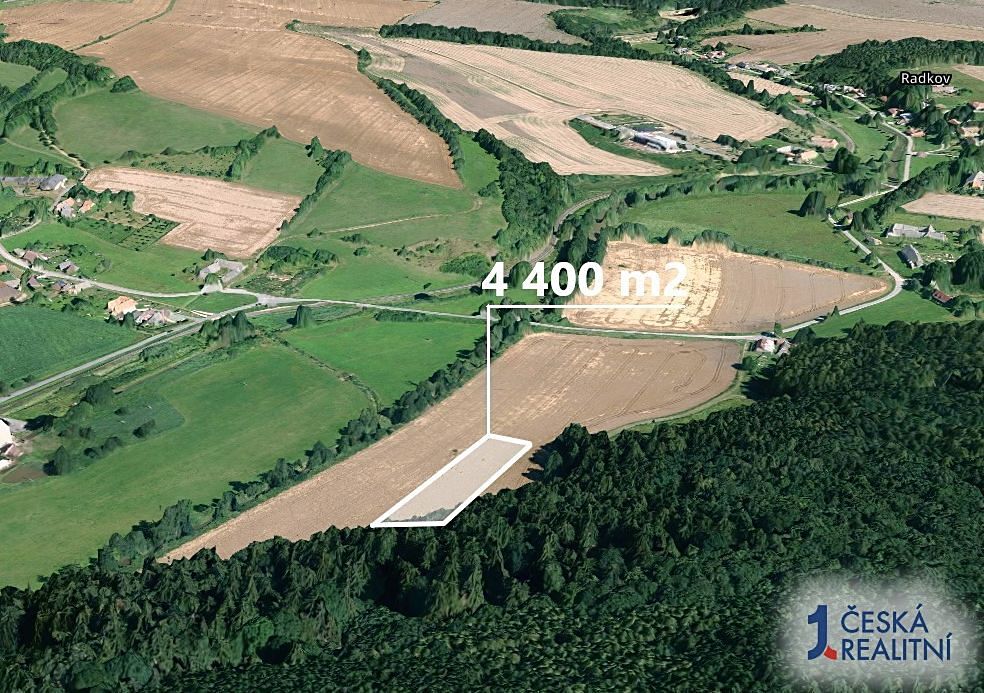 Prodej pole 4400 m² – fotografie 2