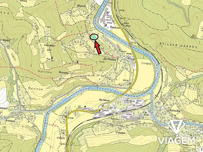 Prodej zahrady 905 m², Jarcová – náhled fotky 3