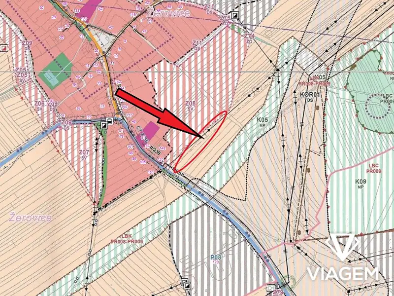Prodej stavebního pozemku 2899 m², Přeštice – náhled fotky 2