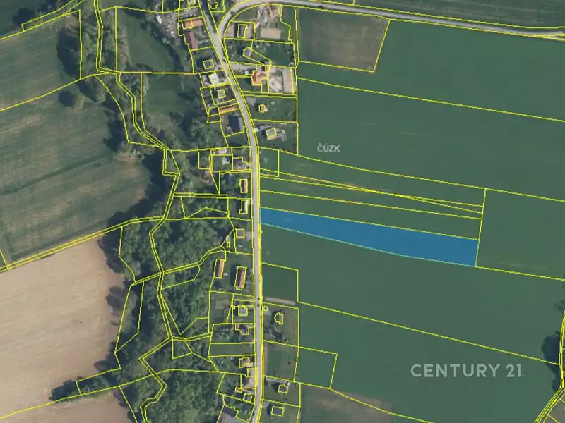 Prodej stavebního pozemku 10923 m², Pazderna – náhled fotky 2