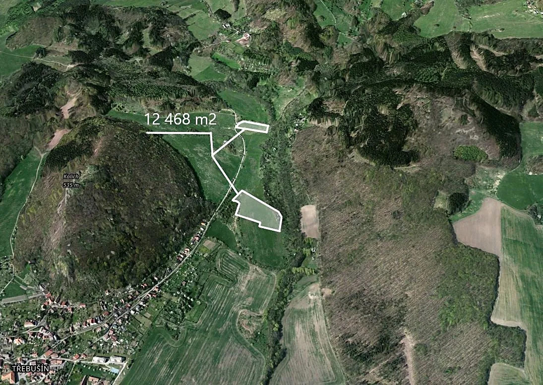 Prodej pole 12468 m²