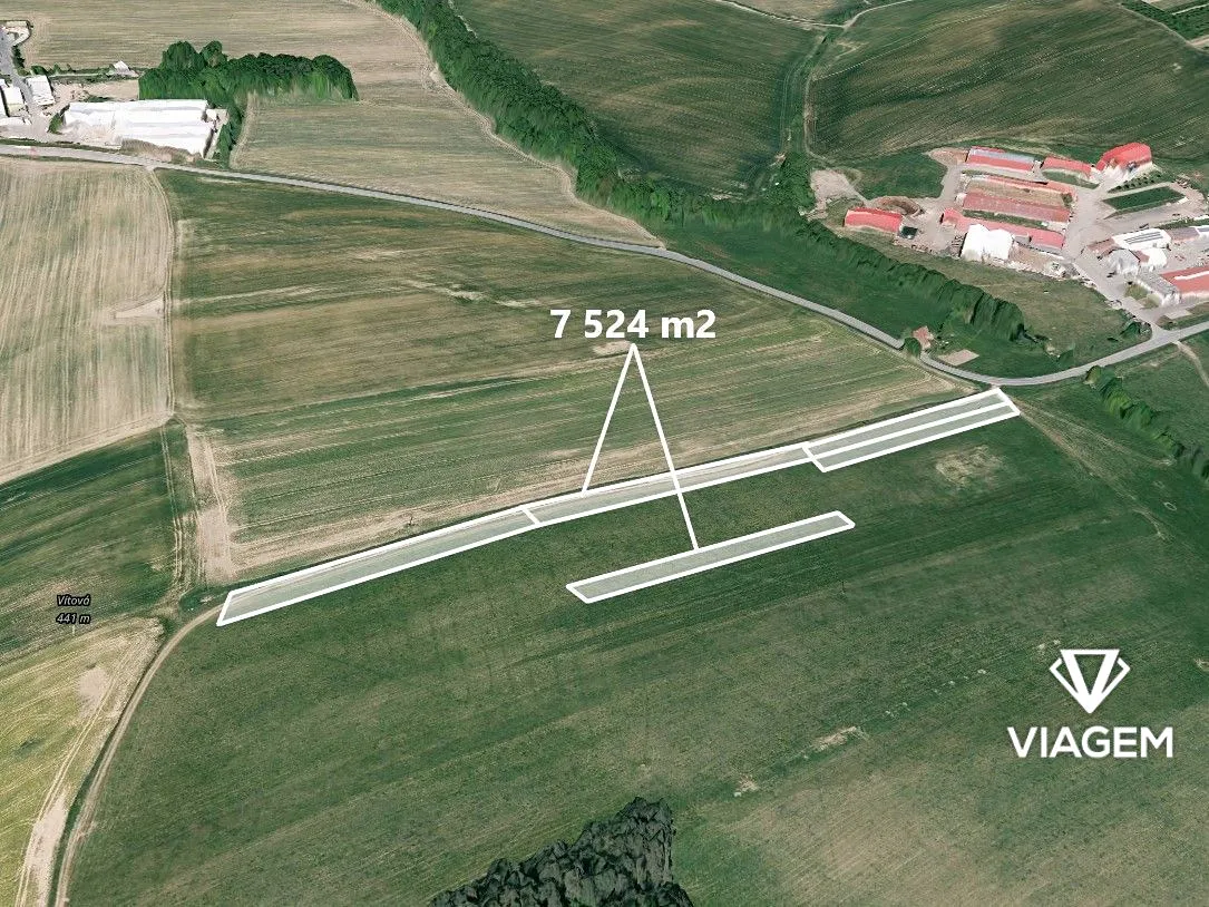 Prodej podílu 1/6 pole 858 m²