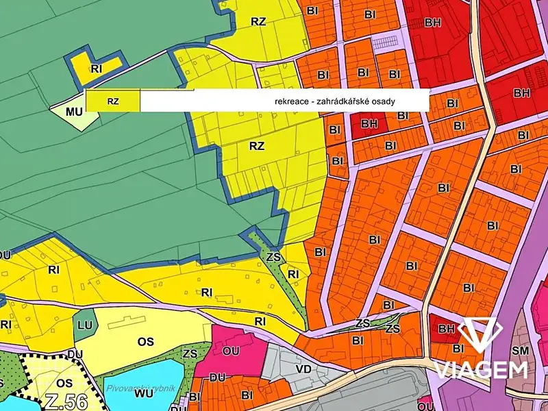 Prodej zahrady 871 m², Česká Třebová – náhled fotky 3