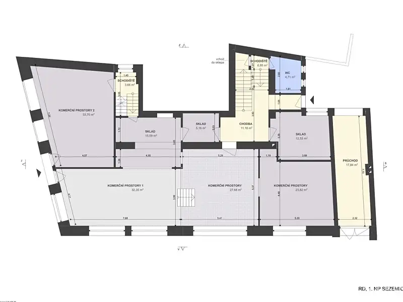 Prodej rodinného domu 690 m², pozemek 504 m², Sezemice – náhled fotky 3